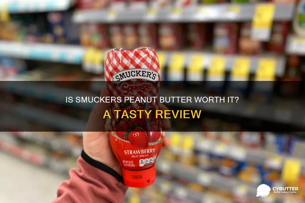 is smuckers peanut butter good