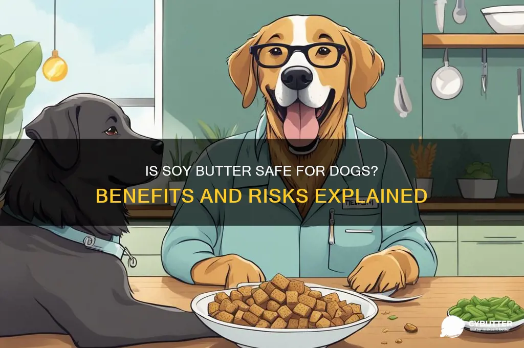 is soy butter good for dogs