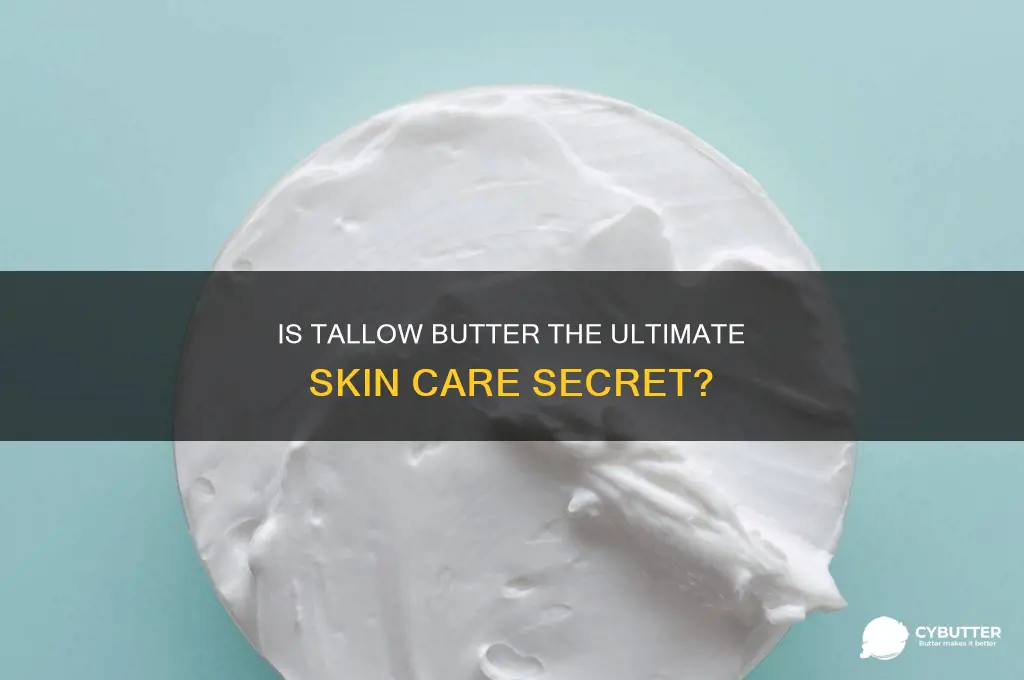 is tallow butter good for skin