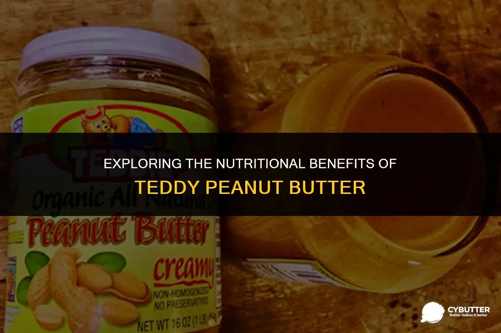 is teddie peanut butter healthy
