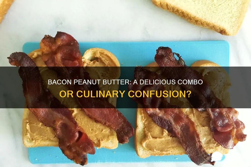 is the bacon peanut butter good