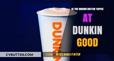 Dunkin's Brown Butter Toffee: A Sweet Treat Worth Trying?