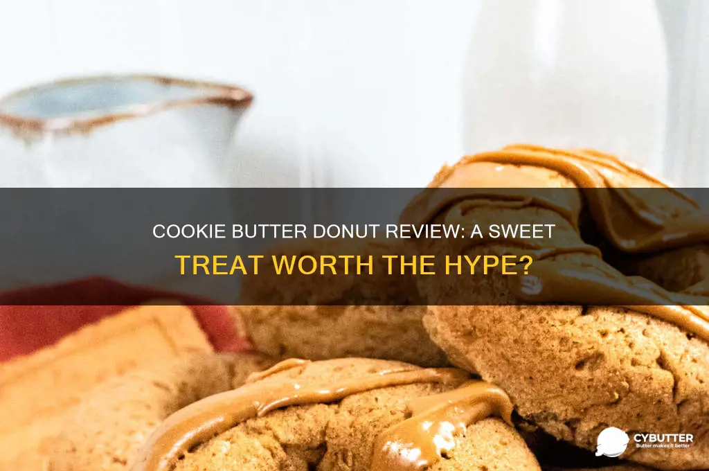 is the cookie butter donut good