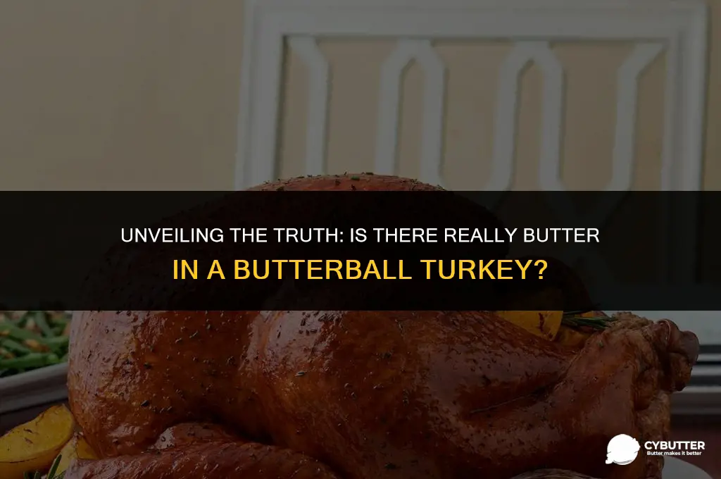 is there butter in a butterball turkey
