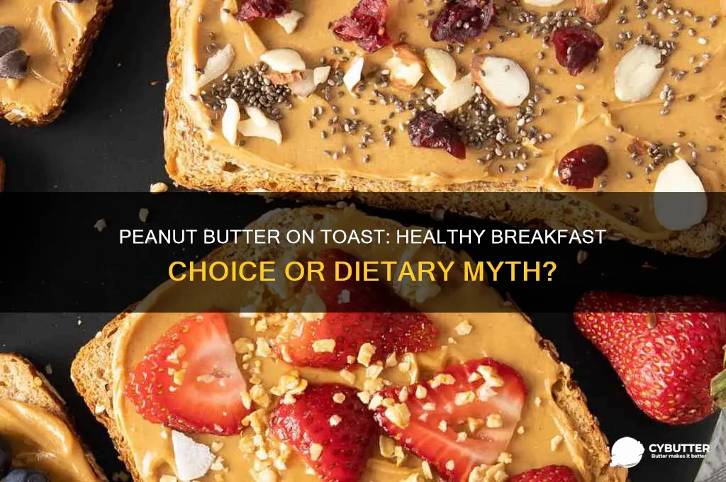 is toast and peanut butter good for you