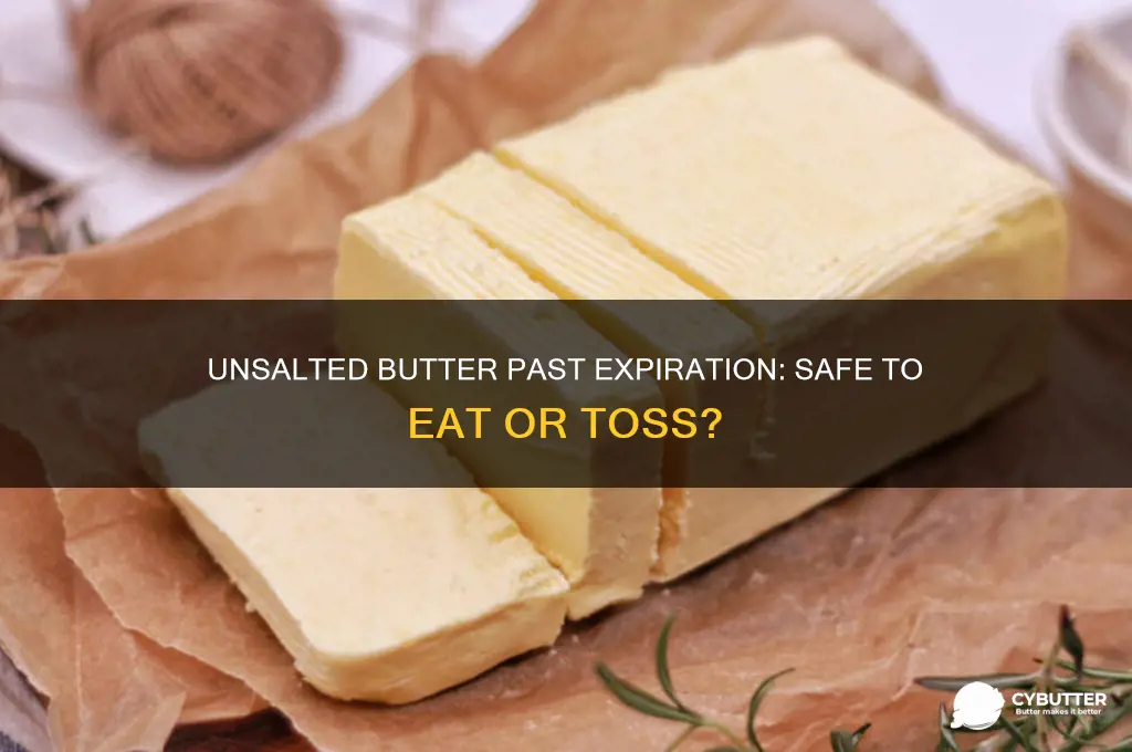 is unsalted butter good after expiration date