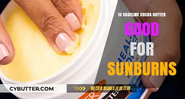 Is Vaseline Cocoa Butter Effective for Soothing Sunburns? Find Out!
