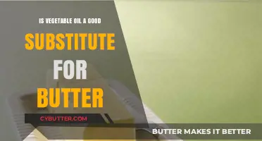 Vegetable Oil vs. Butter: A Healthy Substitute for Baking and Cooking?