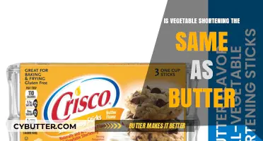 Exploring the Differences: Vegetable Shortening vs. Butter in Baking