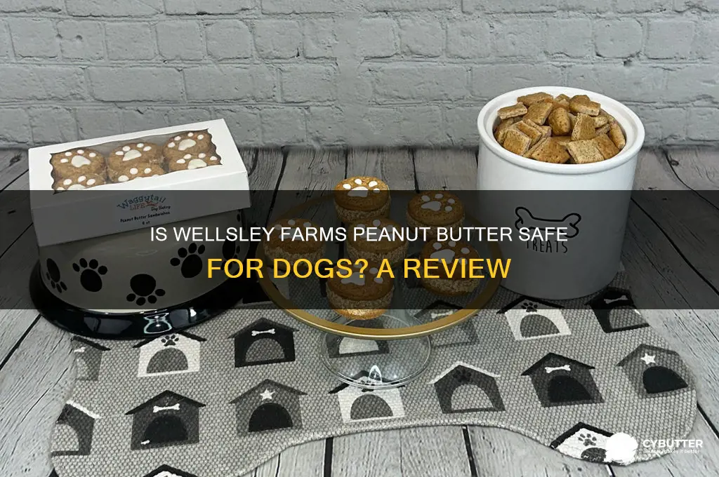 is wellsley farms peanut butter good for dogs