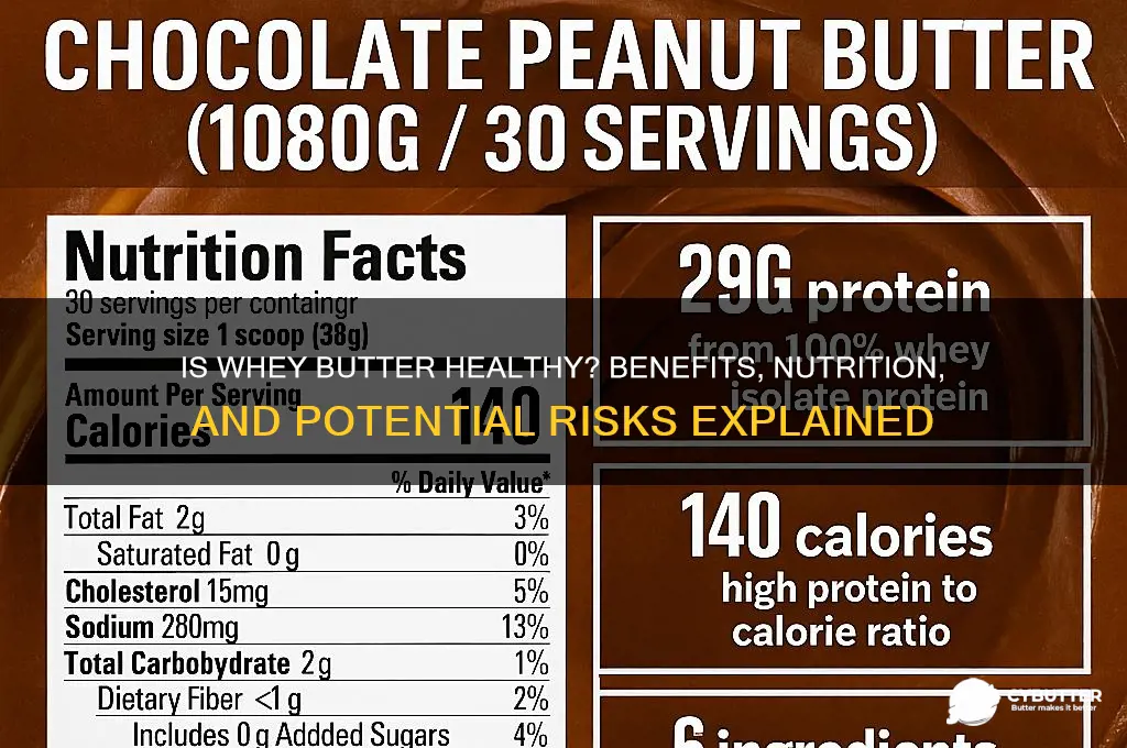 is whey butter good for you