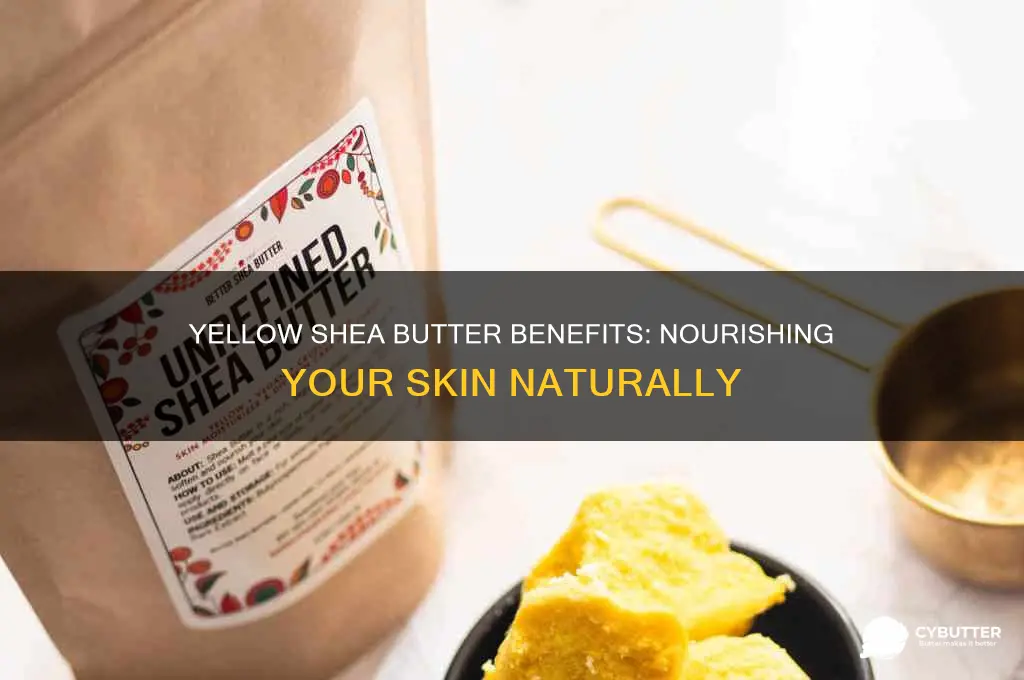 is yellow shea butter good for skin