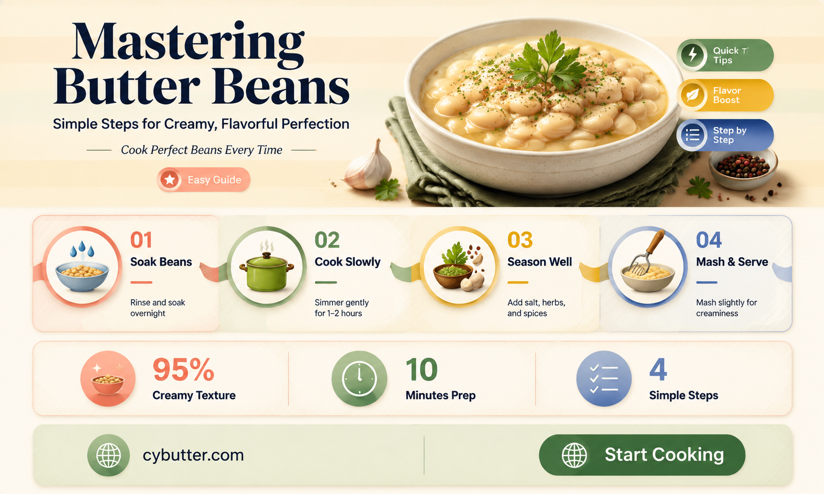how to cook good butter beans