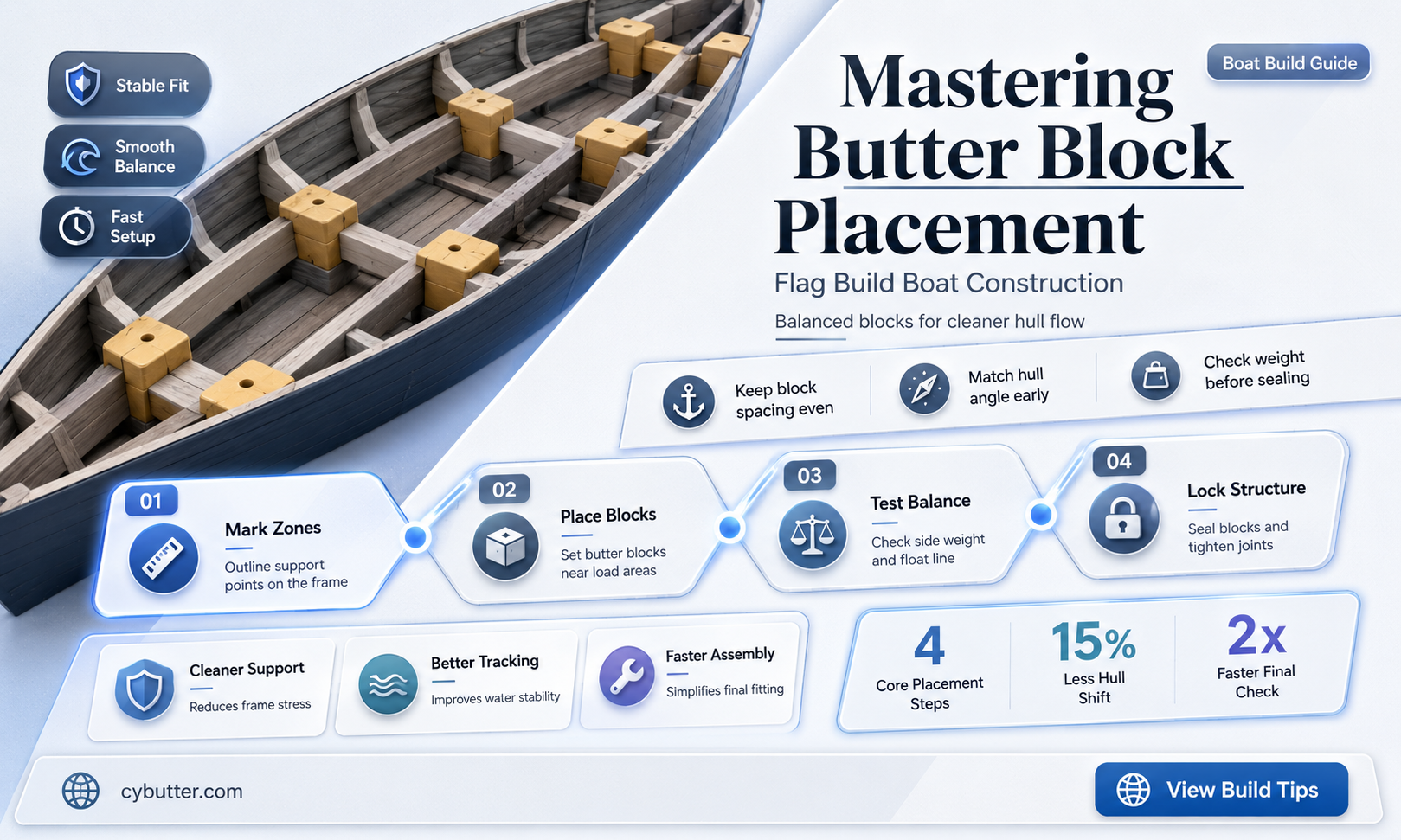 how to get butter block on the flag build boat