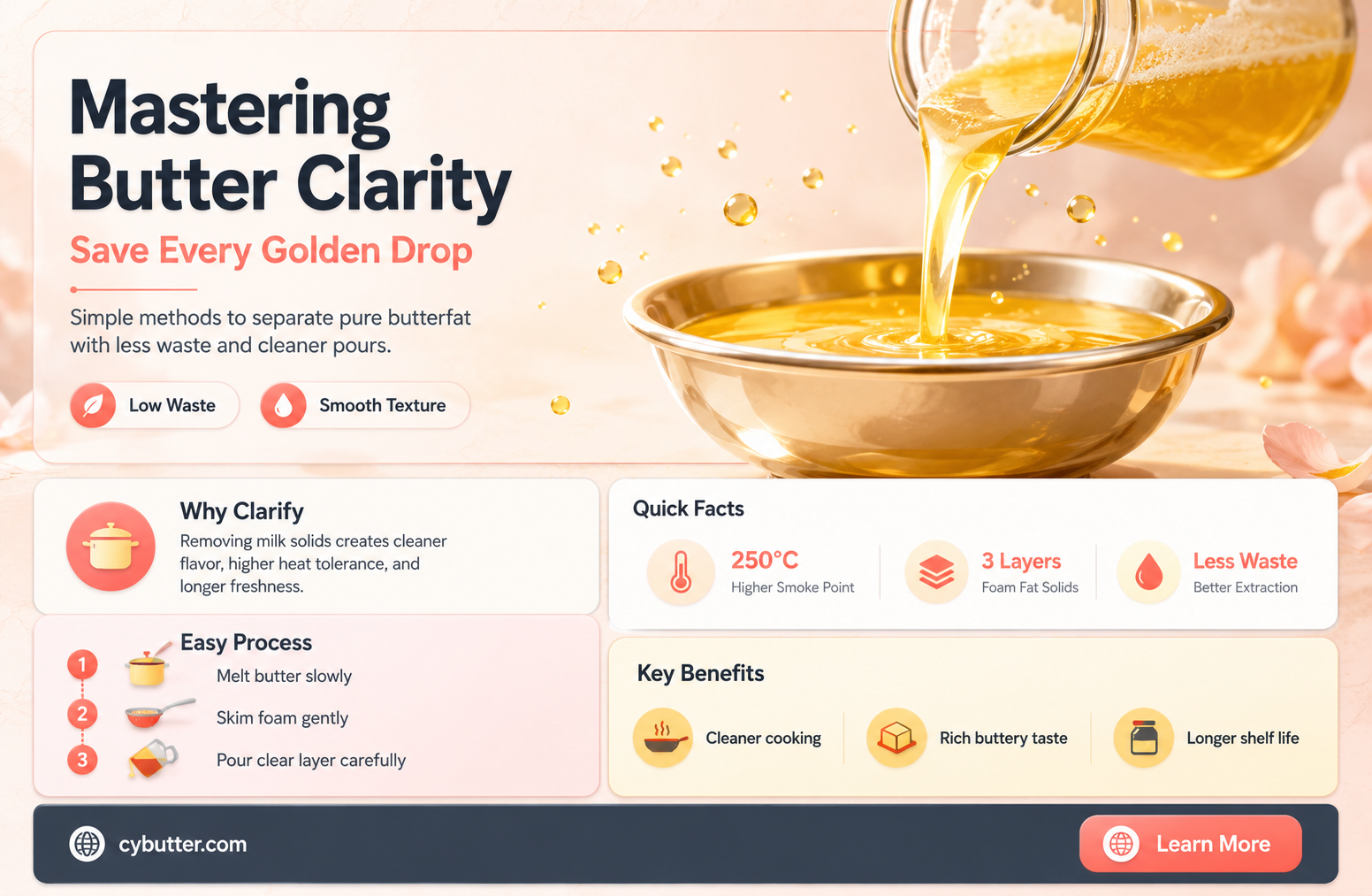 how to get all the liquid out of butter
