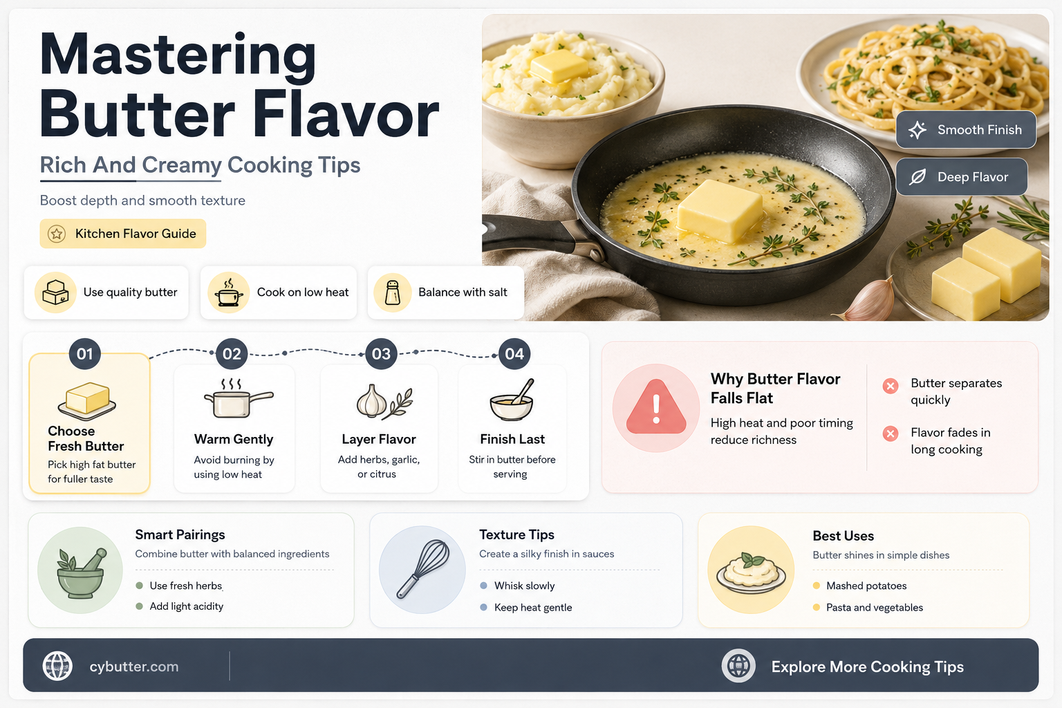 how to get a butter taste i