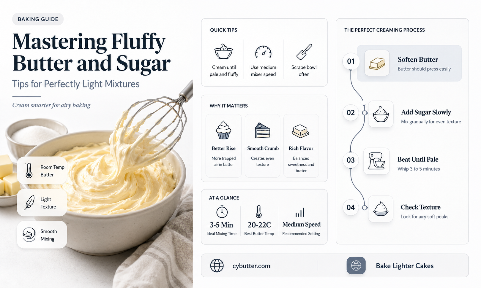 how to get butter and sugar fluffy