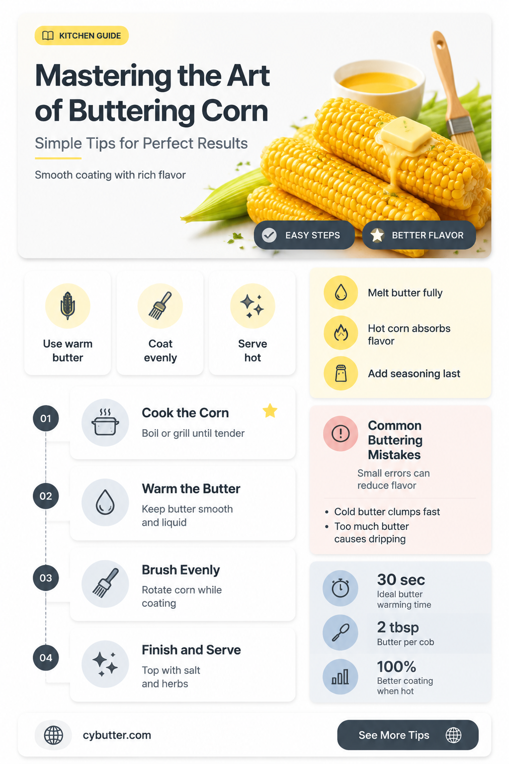 how to get butter of corn