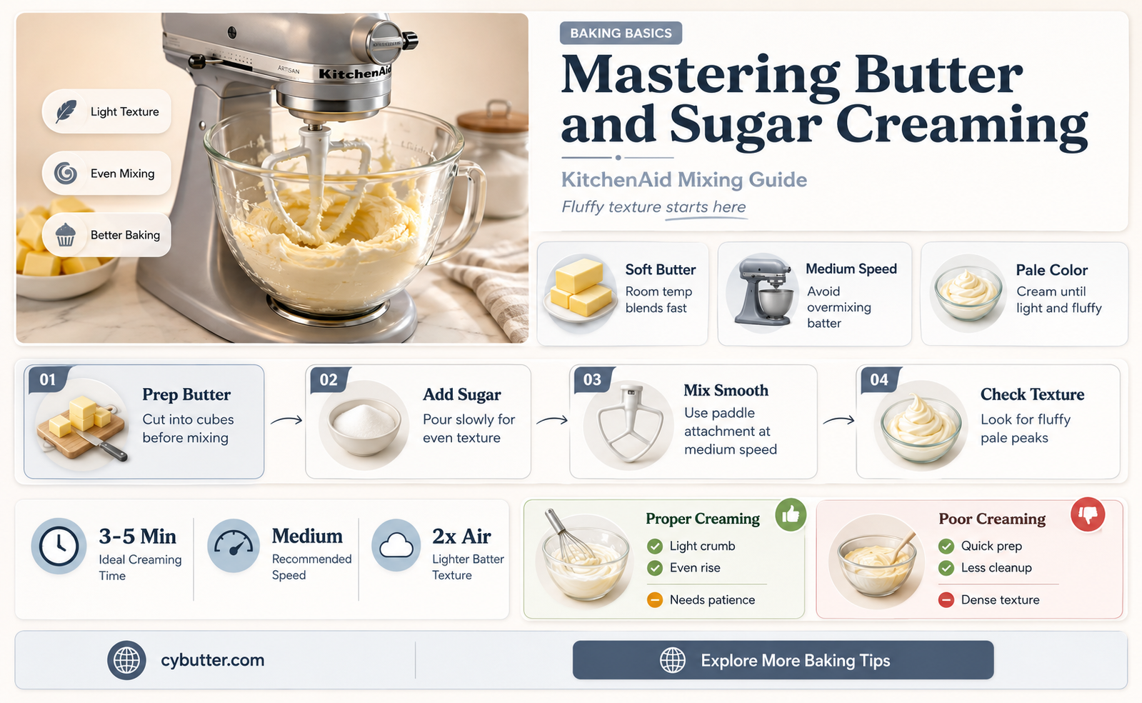 how to cream butter and sugar kitchenaid
