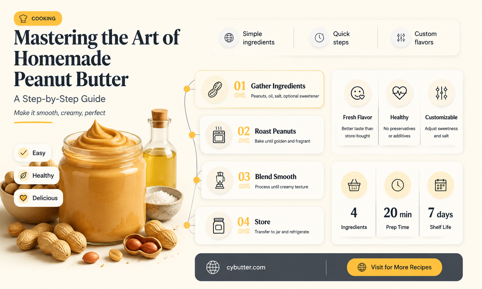 how to cook peanut butter