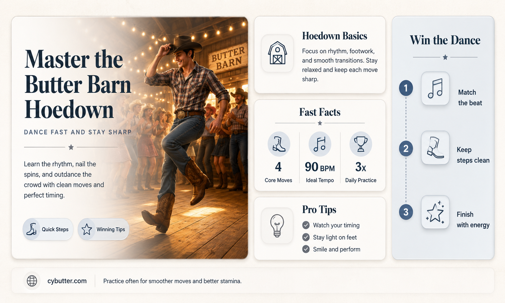 how to get butter barn hoedown