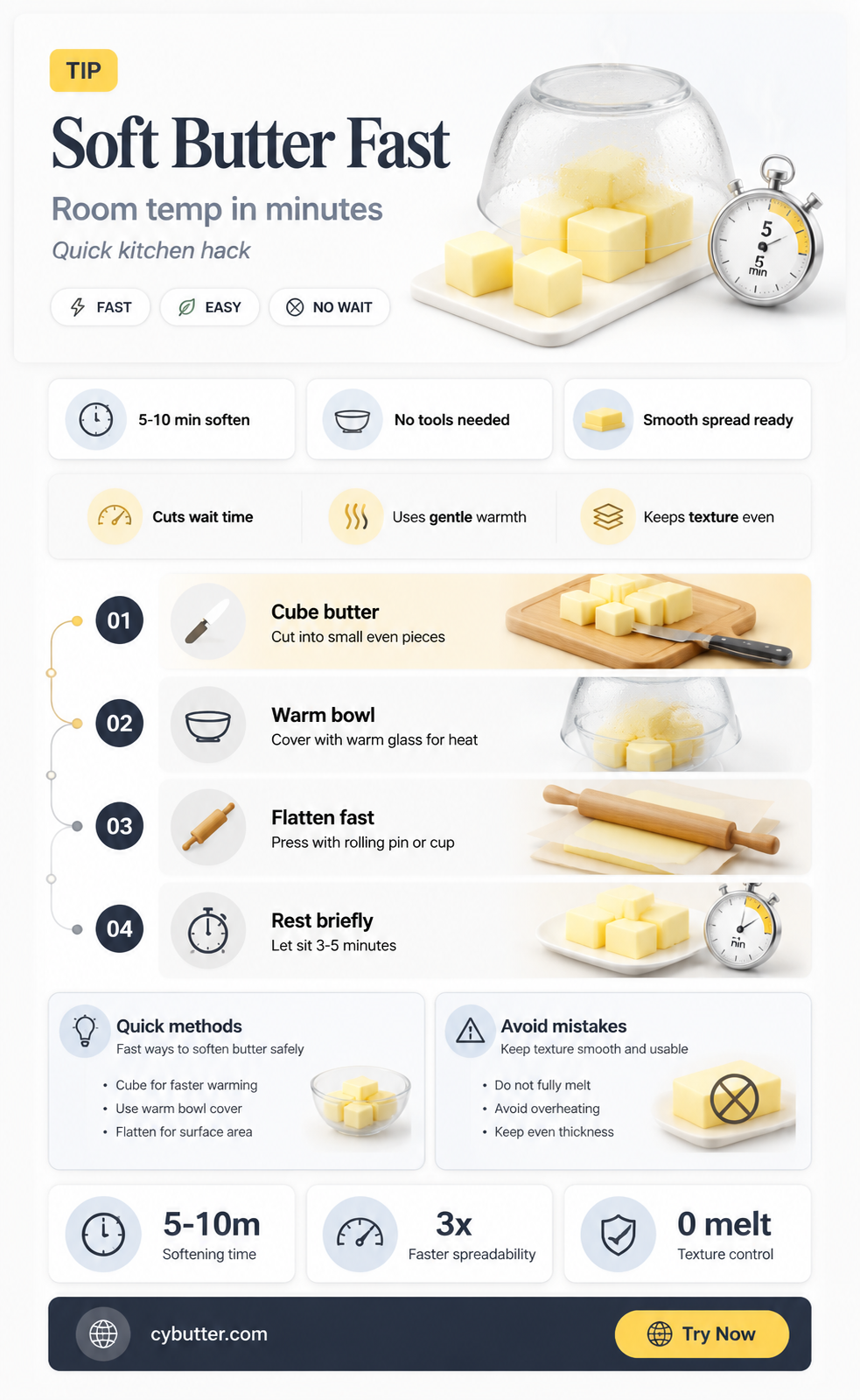 how to get butter to room temp hack