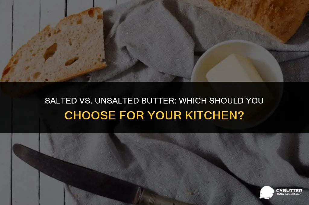 should i buy salted or unsalted butter