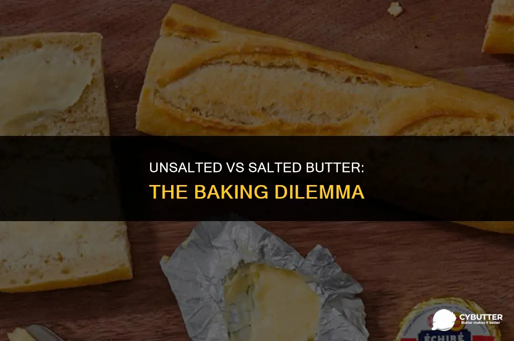 should you use unsalted or salted butter in baking