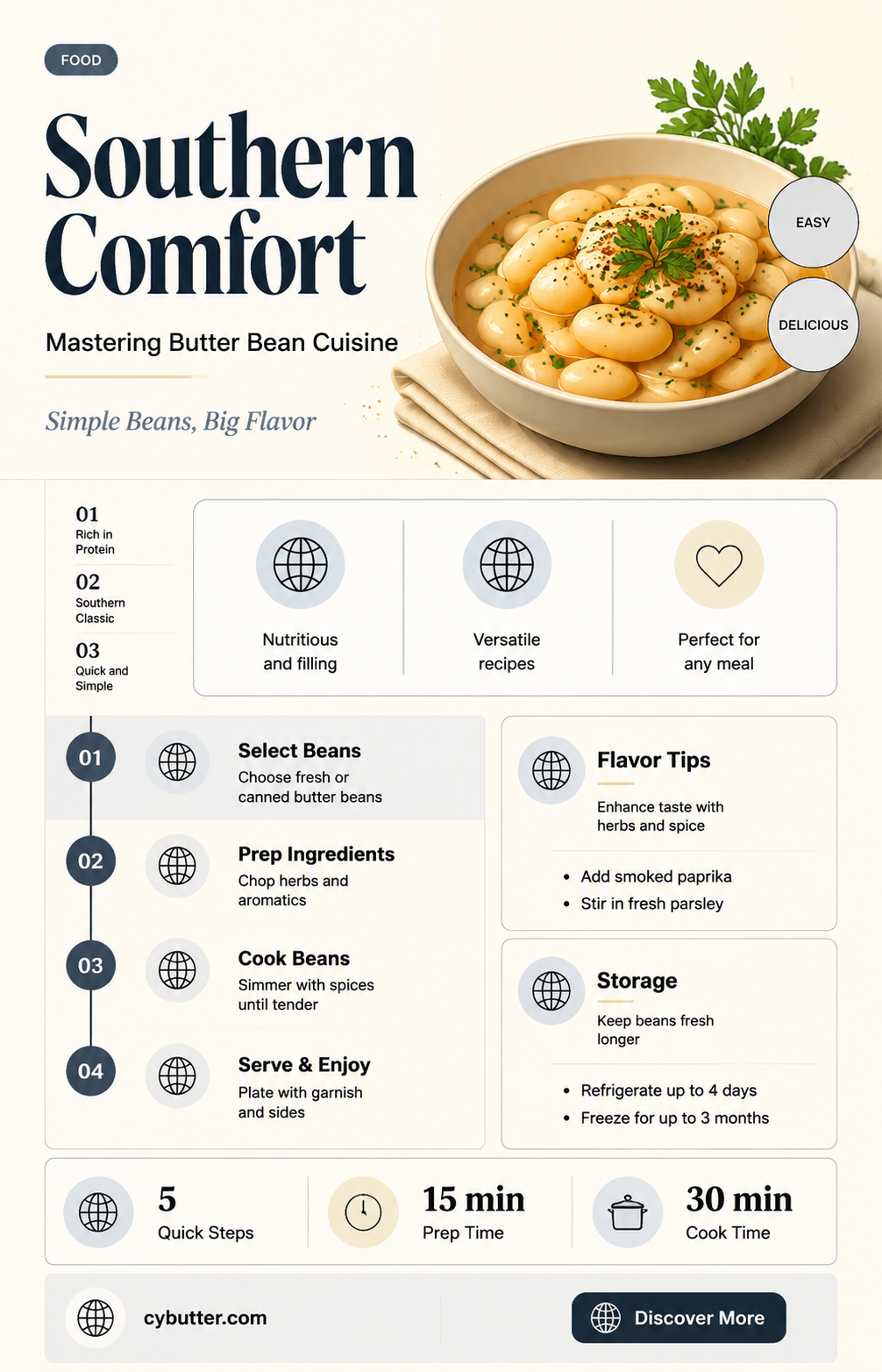 how to cook butter beans southern style