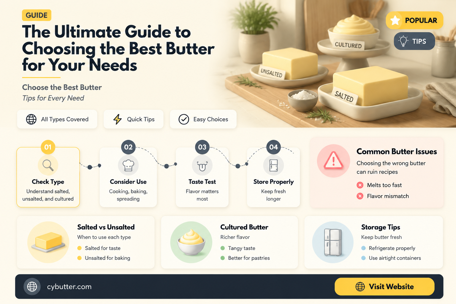 how to buy butter