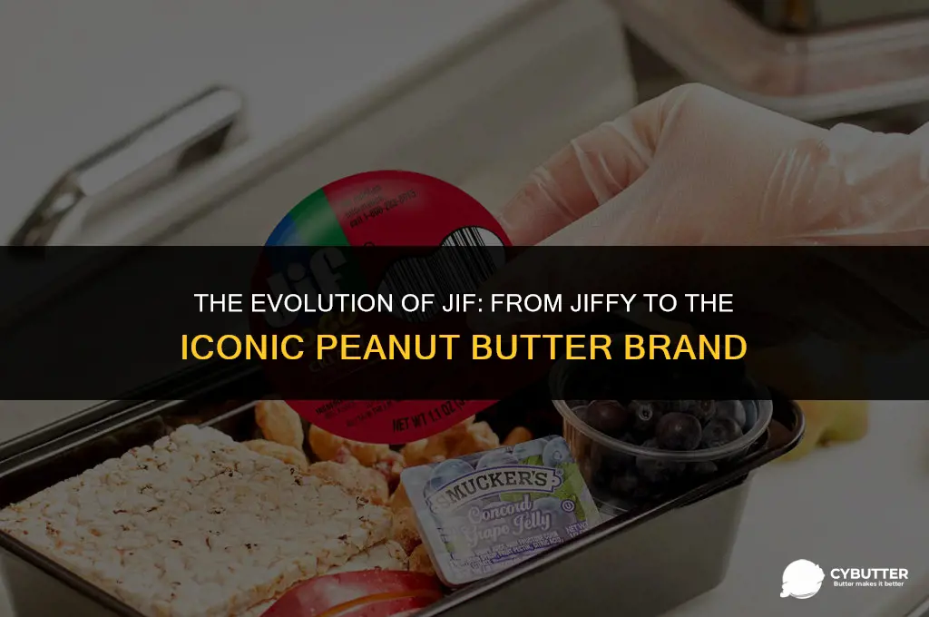 was jif peanut butter ever jiffy