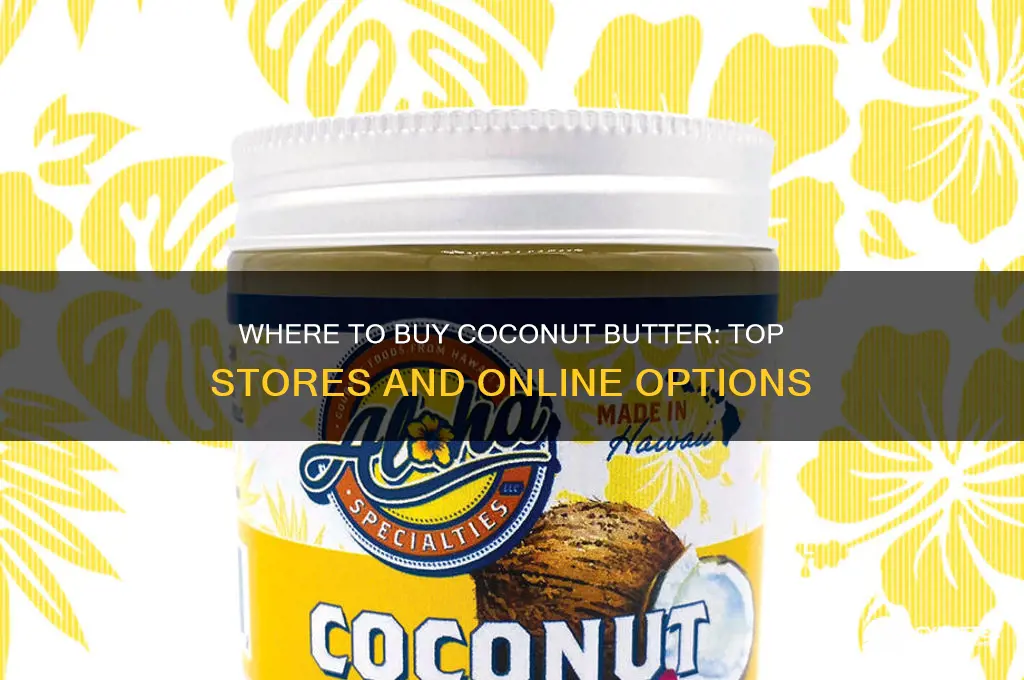were can i get coco nut butter