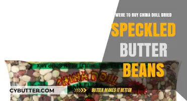 Where to Buy China Doll Dried Speckled Butter Beans