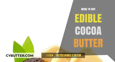 Where to Buy Edible Cocoa Butter: A Comprehensive Guide