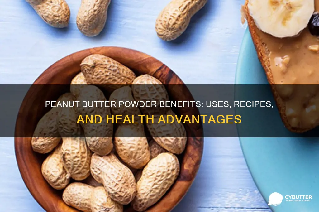 what all is peanut butter powder good for
