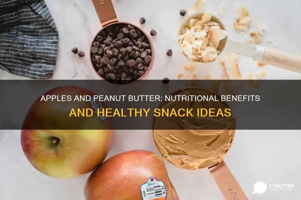 what are apples and peanut butter good for