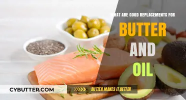 Healthy Butter and Oil Alternatives: Delicious Substitutes for Cooking and Baking