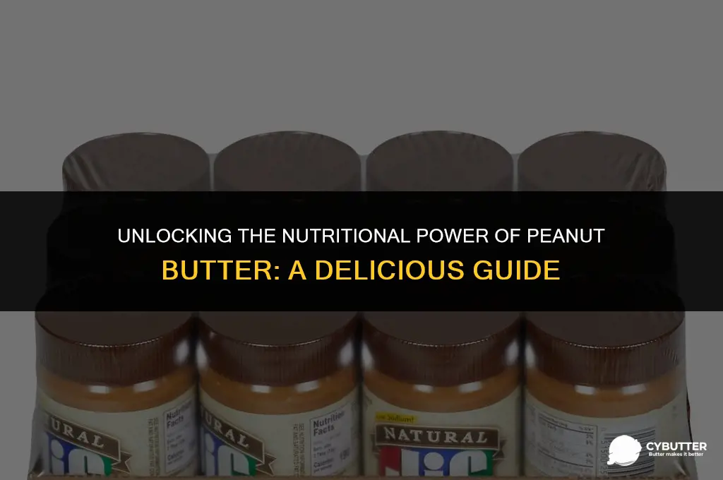 what are the benefits of eating peanut butter