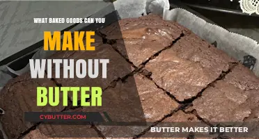 Delicious Baked Goods You Can Make Without Butter