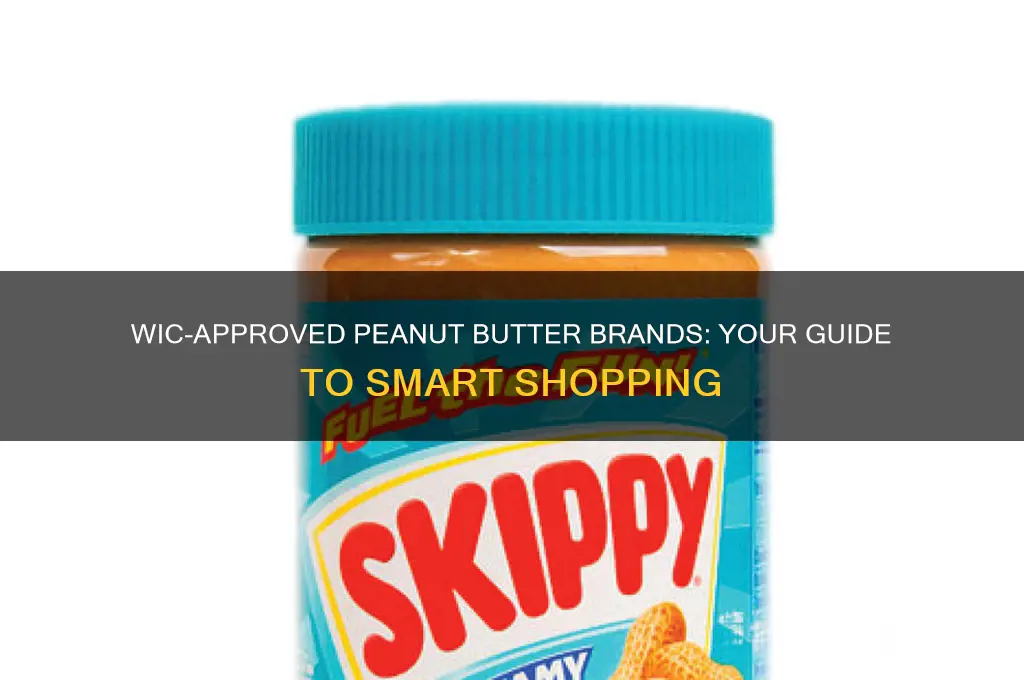 what brand can you get for peanut butter on wic