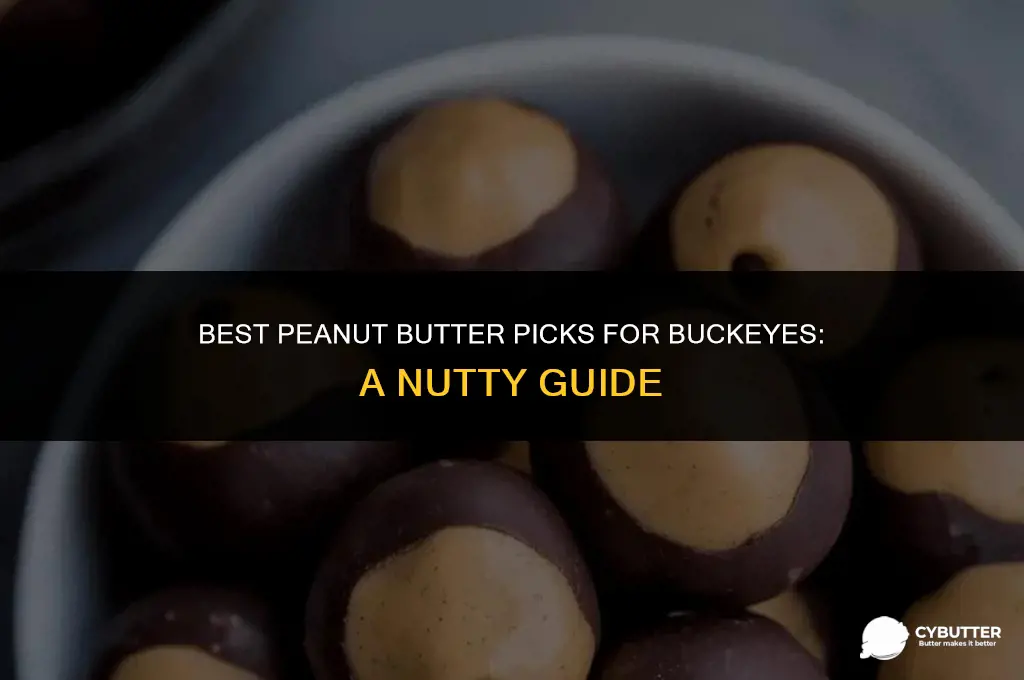 what brand of peanut butter is good for buckeyes