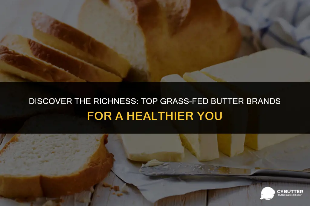 what brands of butter are grass fed