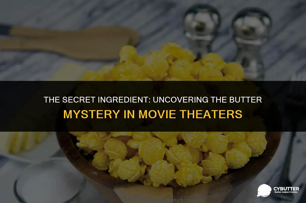 what butter do movie theaters use