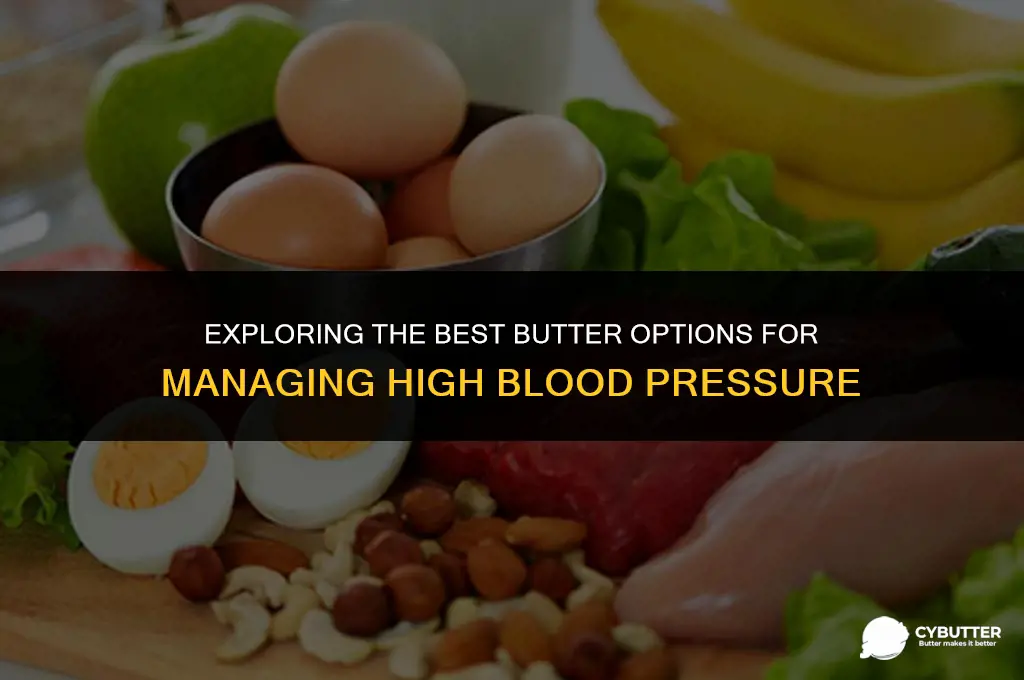 what butter is good for high blood pressure