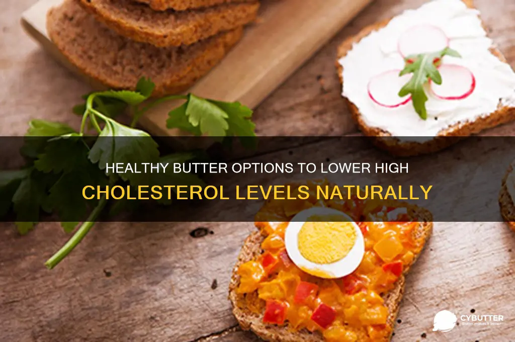 what butter is good for high cholesterol
