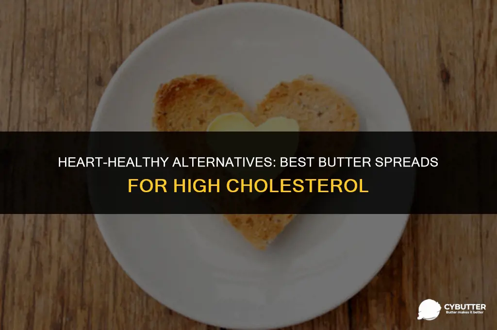 what butter spread is good for high cholesterol