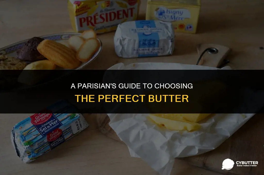 what butter to buy in paris