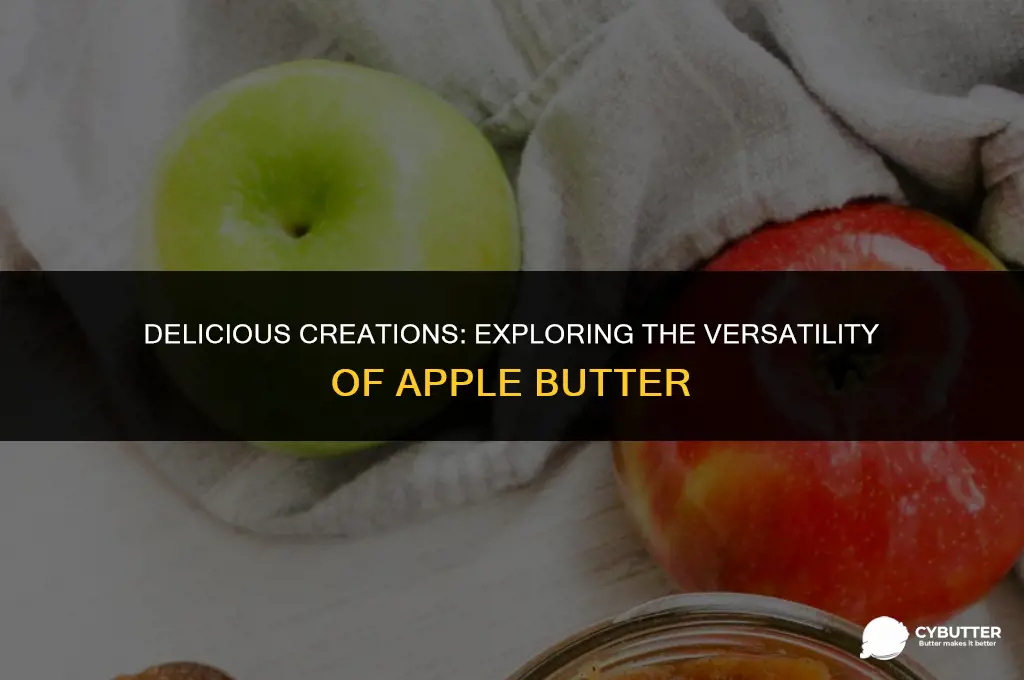 what can i make with apple butter