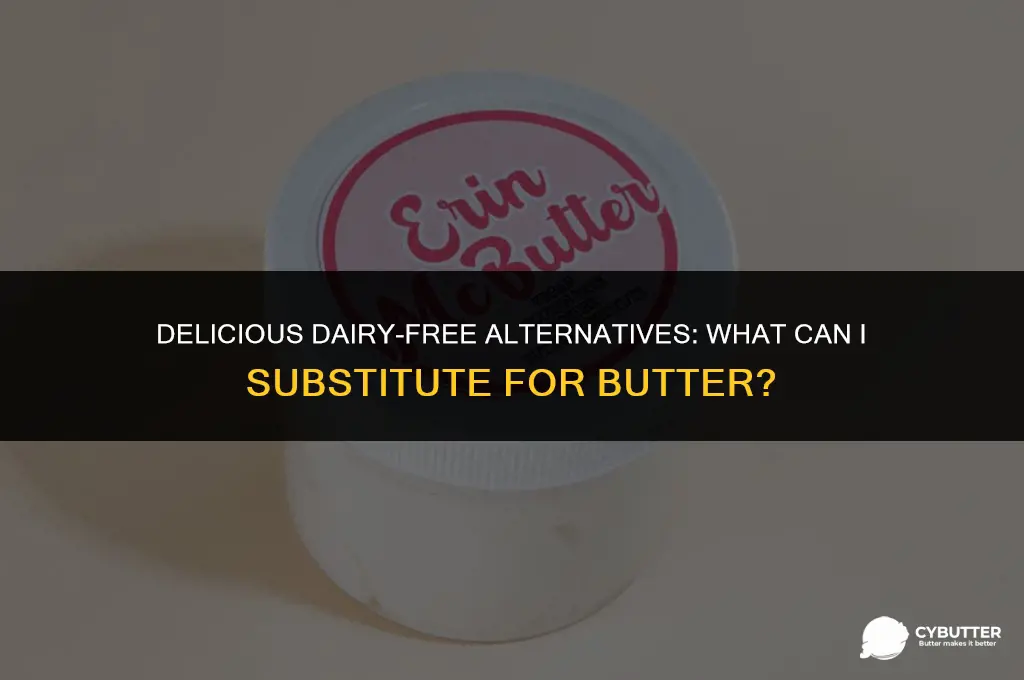 what can i substitute for butter in a recipe