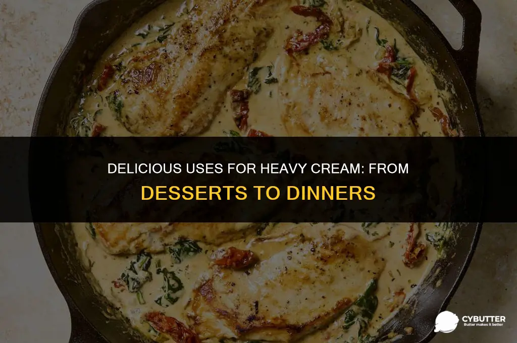 what can i use heavy cream for